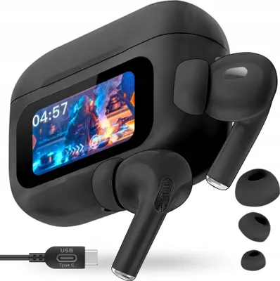 Obrázek produktu pro Kabellose In-Ear-Bluetooth-Kopfhörer LCD Buds s potlačením šumu ANC
