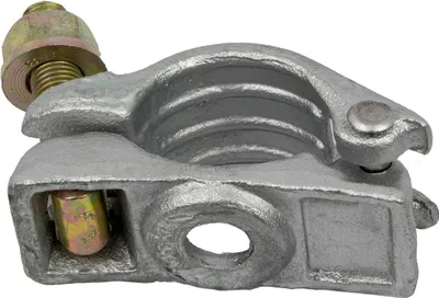Produktbild von GeZu Impex® Halbkupplung 48 mm mit Bundmutter SW 22, Gerüstkupplung, Gerüstschelle,