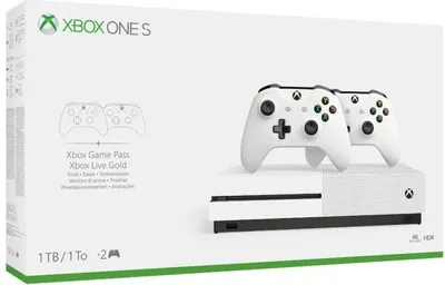 Obrázek produktu pro Microsoft Xbox One S, Xbox One S, Bílá, 8192 MB, AMD Jaguar, AMD Radeon, HDD