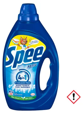 Zdjęcie produktu dla Spee Active Gel 22 wsady do prania białego i jasnego 4w1 990ml