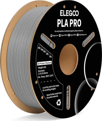 Obrázek produktu pro ELEGOO PLA PRO -1.75mm-1KG-Cardboard Spool-Grey