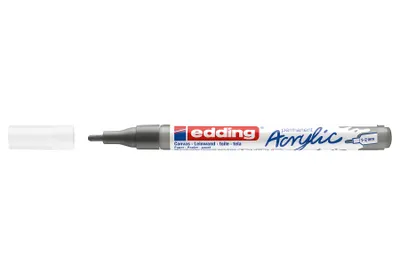 Obrázek produktu pro Edding 5300 acrylic marker fine, Antracit, Antracit, Pokuta, 1 mm, 2 mm, Inkoust na vodní bázi