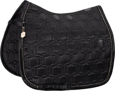 Produktbild von Eskadron HERITAGE Schabracke " SATIN CRYSTAL " Form - Dressur Farbe - black