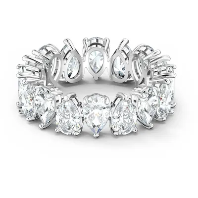 Produktbild von Swarovski 5572825 - Vittore Ring Birne - Silber - Ring - Größe 52