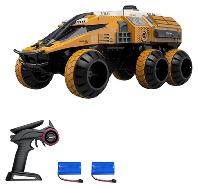 Produktbild von Mars-Erkennungsauto 1/12 RC-Auto fuer Kinder RC-Raumfahrzeug Versteckter Aufzug Wasserbombenschiessen Erobern Sie verschiedene Gelaende 2-Batterie