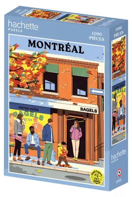 Zdjęcie produktu dla Puzzle 1000 elementów Hachette Montréal