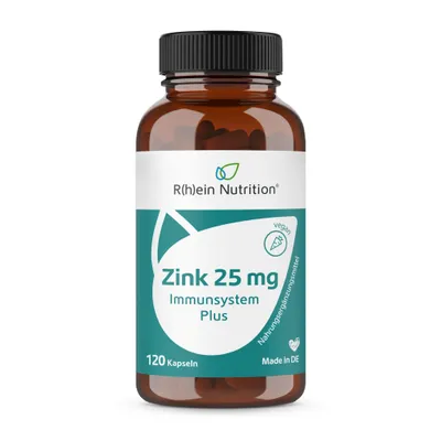 Produktbild von Zink 25 mg Immunsystem Plus