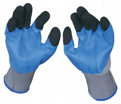 Obrázek produktu pro Pracovní rukavice Latex/Povrstvené Velikost 10 XL (12 párů) Schmith - ochranné, odolné, pracovní rukavice