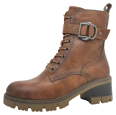 Produktbild von Rieker Damenschuhe Stiefel Schnürer Braun Freizeit