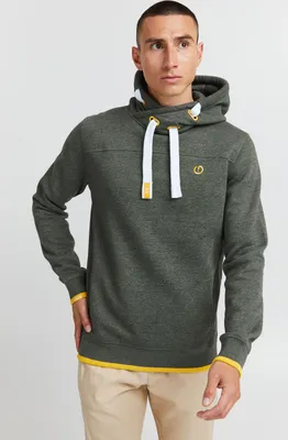 Produktbild von SOLID SDBenjamin Hood Herren Kapuzenpullover Hoodie Pullover mit Kapuze Eingrifftaschen Rippbündchen Baumwollmischung Regular fit