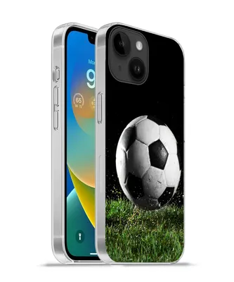 Obrázok produktu pre Kryt mobilného telefónu pre Apple iPhone 14 Futbal v tráve Silikónové mäkké puzdro