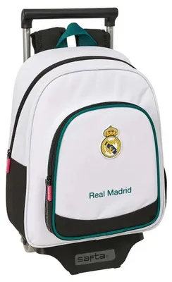 Produktbild von Safta Real Madrid 26/27 10l Rucksack Mit Rollen Weiß Kinder Weiß One Size
