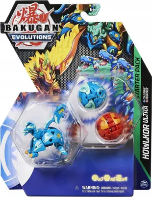 Produktbild von Spin Master 41472 BTB Starter 3 Pack S4 Howlkor Blue Ultra