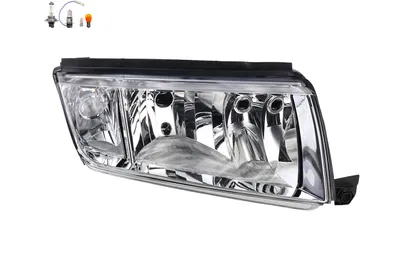 Produktbild von Johns, Scheinwerfer Halogen kompatibel zu Skoda Fabia 6Y 99-08 Rechts Leuchtmittel 6Y1941016H 6Y1941016C 6Y1941016
