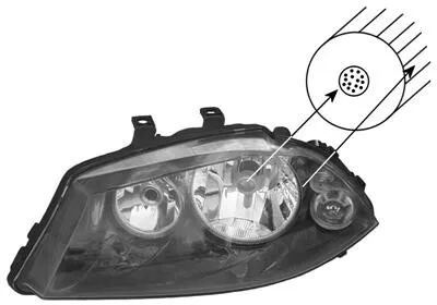 Produktbild von VAN WEZEL Scheinwerfer Links für SEAT Ibiza III Schrägheck (6L) 4917963