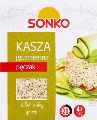 Image de Sonko Grains d'orge concassés 400 g (4 x 100 g)