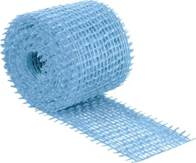 Obrázek produktu pro Jutový dekorační pásek - 3 m x 4 cm - Modrá