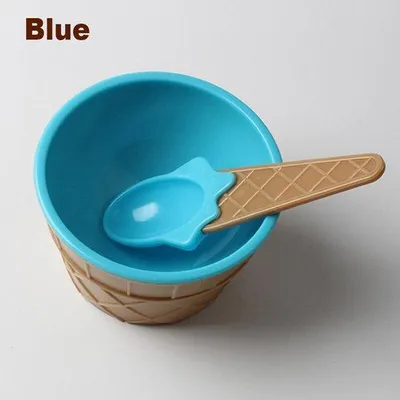 Produktbild von Kinderbestek, Dessert-ijskom, umweltfreundliches Geschirr, Geschenk