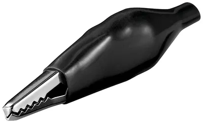 Immagine prodotto di goobay Krokodilklemme schwarz 48 mm (Bulk)