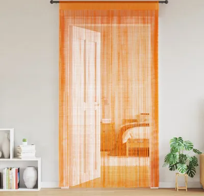 Produktbild von Möbel Fadenvorhänge 2 Stk. Orange 140x250 cm 4102044