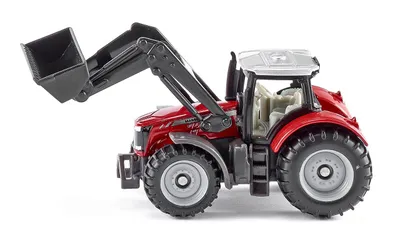 Image de Siku Massey Ferguson avec chargeur frontal ; 1484