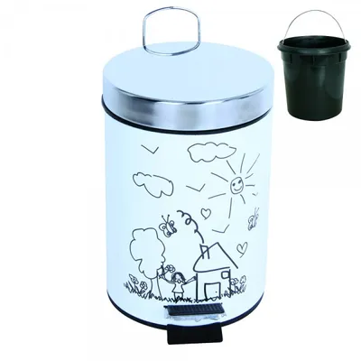 Produktbild von MSV 3700703904861, 3 l, Rund, Edelstahl, Edelstahl, Weiß, Terrasse, 17 cm