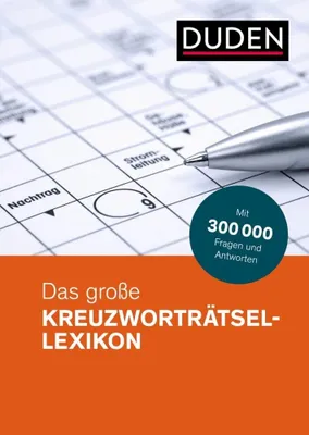 Produktbild von Duden - Das große Kreuzworträtsel-Lexikon