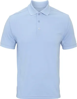 Produktbild von Premier - "Coolchecker" Poloshirt für Herren kurzärmlig RW4401 (4XL) (Hellblau)