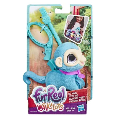 Produktbild von FurReal WalkALots Lil' Wags – Affe – Kuscheltier