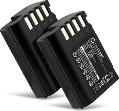 Produktbild von CELLONIC 2x Akku für Kamera Kompatibel mit Panasonic Lumix G9, Lumix GH5S, Lumix DC-S5DH, DMW-BLK22 - (2250mAh, 7.4V)