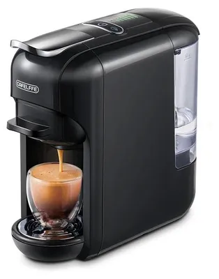 Image de Machine à café à capsules, compatible 5-en-1, technologie de chauffe rapide, noir, UE