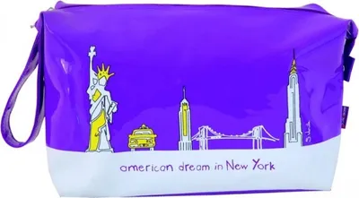Produktbild von Kulturtasche New York - lila
