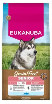 Image de EUKANUBA Croquettes sans céréales pour chiens adultes à base de grands poissons océaniques - 12 kg