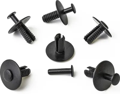 Zdjęcie produktu dla 10x czarny klips mocujący zderzak do BMW E30 E36 E46 E39 E38 Z1 | 51118174185