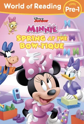 Produktbild von World of Reading Disney Junior Minnie Spring at the Bow-Tique