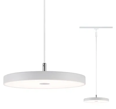 Image de URail LED Suspension Hildor 850lm 15W 3000K dimmable 230V Blanc