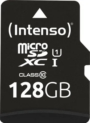 Produktbild von Paměťová karta Intenso Flash (včetně adaptéru SD)