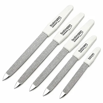 Produktbild von SMI Saphir-Nagelfeile 5 Saphirnagelfeile Solingen Saphir Nagelfeilen Fingernägel Fußnägel, doppelseitig fein und grob