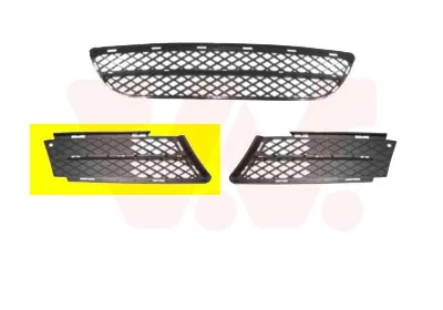 Produktbild von VAN WEZEL Lüftungsgitter Grill Stoßfänger für BMW 3 Touring (E91)