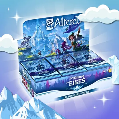 Produktbild von Altered: Prüfung des Eises – Booster Display | Deutsch | 36 Booster-Packs