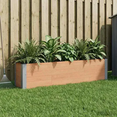 Image de Maison Exclusive - Potager surélevé marron 150 x 30 x 36 cm