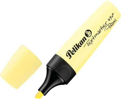 Zdjęcie produktu dla Pelikan 817332, 10 szt., Żółty, Końcówka ścięta, Żółty, Pudełko, Niemcy
