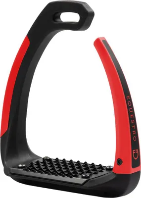 Image de Etriers Equestro Supernova rouge,noir rouge,noir One Size