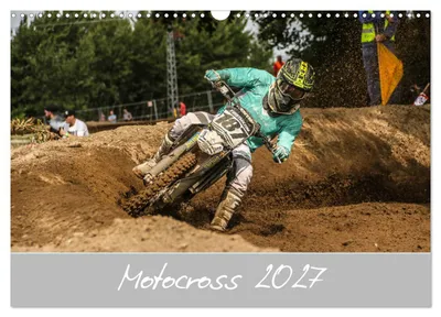 Produktbild von Motocross 2027 (Wandkalender 2027 DIN A3 quer), CALVENDO Monatskalender