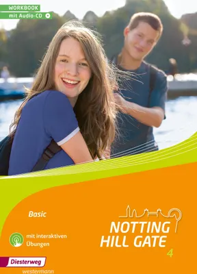 Produktbild von Notting Hill Gate 4. Workbook Basic mit Audio-CD und interaktiven Übungen
