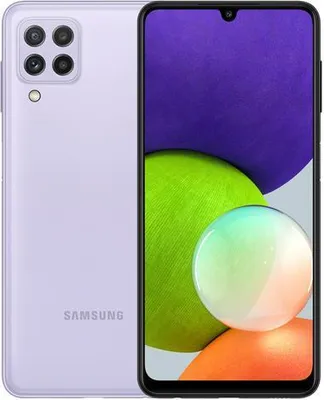Produktbild von Samsung Galaxy A22 SM-A225F, 16,3 cm (6.4"), 1600 x 720 Pixel, 4 GB, 64 GB, 48 MP, Violett