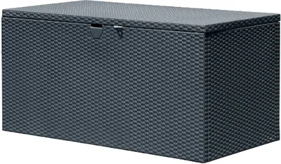 Image de ShelterLogic acier Coffre à coussins Rangement Anthracite 132x70x67 cm