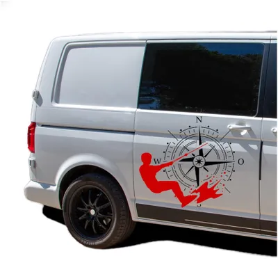 Productafbeelding van Kompas Foliesticker voor Auto en Caravan