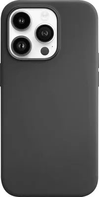Image de Jaym, Magsafe Premium étui en silicone Apple iPhone 12 Pro Max, Noir