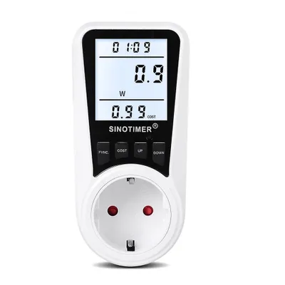 Produktbild von Stromzähler für Steckdose Stromzähler, 16a Energiekostenzähler, Stromverbrauchszähler mit Lcd-Hintergrundbeleuchtung, 7 Überwachungsmodi, Überlast